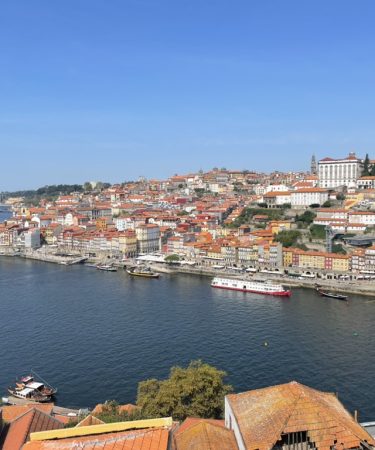 Douro River in Porto, Portugal