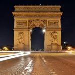 Arc de Triomphe in Paris, France